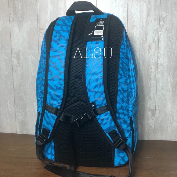 Nike Air Jordan 85 Laptop Backpack Blue Lagoon - Picture 2 of 7